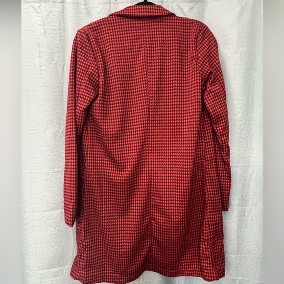 NWT Philosophy Red Houndstooth Jacket - Picture 2 of 4